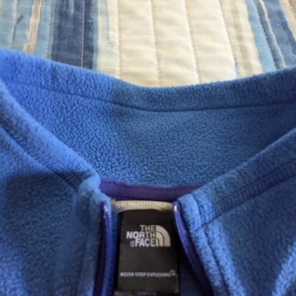 The North Face Blue Fleece Pullover - Picture 5 of 5